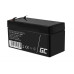 Green Cell AGM baterie 12V 1.2Ah