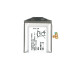 Baterie pro Samsung Galaxy Gear S4 / SM-R800, originální, 46 mm, 472 mAh