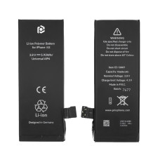 Baterie pro Apple iPhone 5S, 1560 mAh, montážní popruh součástí Baterie pro Apple iPhone 5S, 1560 mAh, montážní popruh součástí