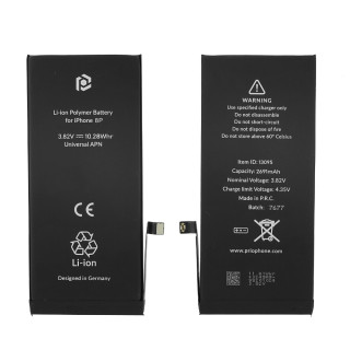 Baterie pro Apple iPhone 8 Plus, 2675 mAh, montážní popruh součástí 
