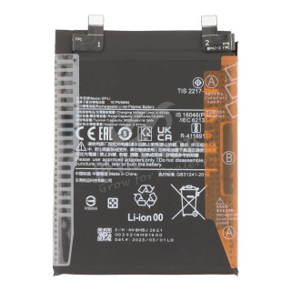Baterie pro Xiaomi Redmi Note 12 Pro+, BP4J, originální, 5000 mAh