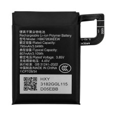 Baterie pro Huawei Watch 3 Pro 48mm, HB672836EEW, 807 mAh Baterie pro Huawei Watch 3 Pro 48mm, HB672836EEW, 807 mAh