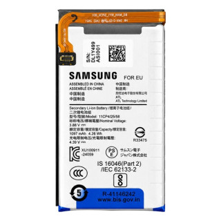 Baterie pro Samsung Galaxy Z Flip7 FE / SM-F761, main, originální, 1097 mAh Baterie pro Samsung Galaxy Z Flip7 FE / SM-F761, main, originální, 1097 mAh