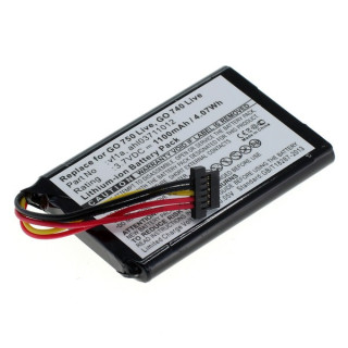 Baterie pro TomTom Go 740 Live / 750 Live, 1100 mAh