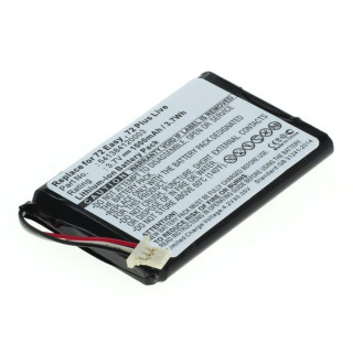 Baterie pro Navigon 72 Easy / 72 Plus / 72 Premium, 1000 mAh