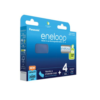 Panasonic Eneloop bateriie AA, 4 ks s krabicí z PVC