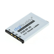 Baterie NP-20 pro Casio Exilim EX-M1 / EX-Z3 / EX-S3, 700 mAh Baterie NP-20 pro Casio Exilim EX-M1 / EX-Z3 / EX-S3, 700 mAh