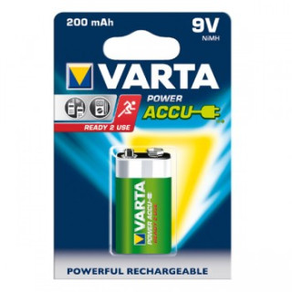 Baterie Varta Power Accu 9V / E-Block, 1 ks
