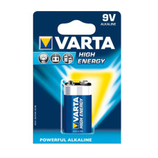 Varta High Energy baterie 9V / E-Block, 1 ks