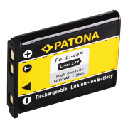 Baterie EN-EL10 / LI-40B pro Nikon Coolpix S200 / S500 / S800, 500 mAh