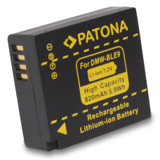 Baterie DMW-BLG10 / DMW-BLE9 pro Panasonic Lumix DMC-GF3 / DMC-GF6 / DMC-TZ81, 820 mAh