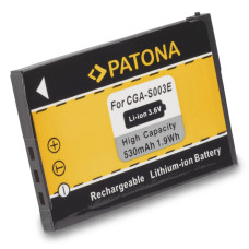 Baterie CGA-S003E pro Panasonic SA-SA30 / SV-AS10 / SV-AV50, 530 mAh