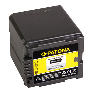 Baterie VW-VBG260 pro Panasonic HDC-SD1 / HDC-HS100 / HDC-SD100 / HDC-SD707, 2200 mAh