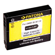 Baterie DMW-BCM13 pro Panasonic Lumix DMC-FT5 / DMC-TZ40 / DMC-ZS30, 950 mAh