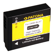 Baterie DMW-BLH7 pro Panasonic Lumix DMC-GM1 / DMC-GM5, 600 mAh