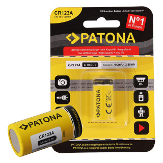 Baterie CR123A, Li-Ion, 700 mAh