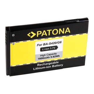 Baterie pro HTC 7 Trophy / Spark / T8686 / T8689, 1600 mAh Baterie pro HTC 7 Trophy / Spark / T8686 / T8689, 1600 mAh