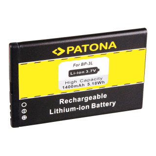 Baterie pro Nokia Lumia 610 / Lumia 610C / Lumia 710, BP-3L, 1300 mAh