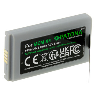 Baterie pro Datalogic CVR2 / Memor X3, 1430 mAh