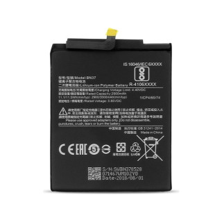 Baterie pro Xiaomi Redmi 6A, BN37, originální, 3000 mAh