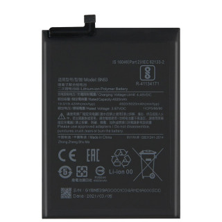 Baterie pro Xiaomi Redmi Note 9 Pro / Note 10 Pro 4G, BN53, originální, 5020 mAh