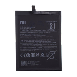 Baterie pro Xiaomi Mi A2 / Mi 6X, BN36, originální, 3010 mAh