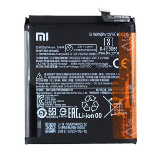 Baterie pro Xiaomi Mi 10 Lite 5G, BM4R, originální, 4160 mAh