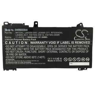 Baterie pro HP Pavilion X360 14 / ProBook 455 G7, RF03XL, 3600 mAh