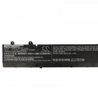 Baterie pro Dell Precision 7670, 6800 mAh