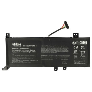 Baterie pro Asus VivoBook 14 X412 / X412D / X412F, C21N1818-2, 4730 mAh