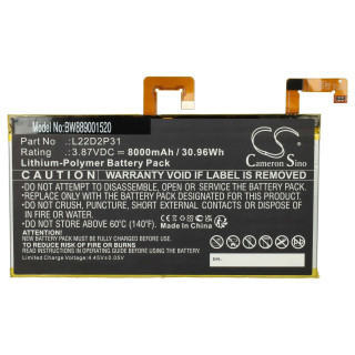 Baterie pro Lenovo Tab P11 Pro, 8000 mAh Baterie pro Lenovo Tab P11 Pro, 8000 mAh