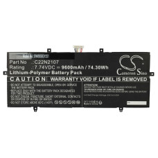 Baterie pro Asus ZenBook 14 OLED UX3402QA / UX3402ZA / UX4302ZA, C22N2107, 9600 mAh