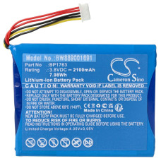 Baterie pro VTech HD Smart Wifi Video Monitor RM5254 / RM5754, 2100 mAh