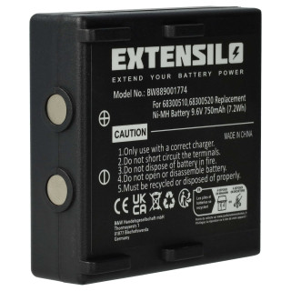 Baterie pro Abitron Ergo / Hetronic Ergo / Potain Ergo, 68300510, 750 mAh Baterie pro Abitron Ergo / Hetronic Ergo / Potain Ergo, 68300510, 750 mAh