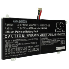 Baterie pro Toshiba DynaBook Satellite Pro C40 / C50, 6000 mAh Baterie pro Toshiba DynaBook Satellite Pro C40 / C50, 6000 mAh