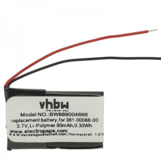 Baterie pro Garmin VivoSmart HR / Approach X40, 80 mAh