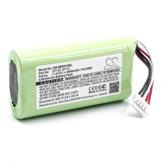 Baterie pro Sony SRS-X3, 2600 mAh