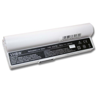 Baterie pro Asus Eee PC 900A / 900HA / 900HD, bíláa, 6600 mAh