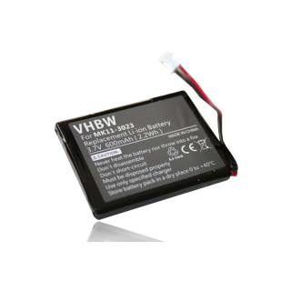 Baterie pro Sony PlayStation 3 Wireless Keypad / CECHZK1UC / CECHZK1JP, 600 mAh