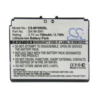 Baterie pro Sagem MY850 / MY850V / MY850C, 750 mAh