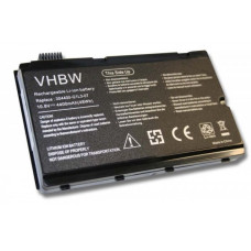 Baterie pro Fujitsu Siemens Amilo PI3525 / PI3540, černá, 4400 mAh