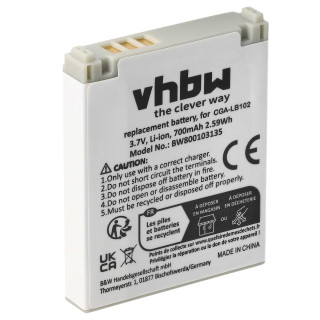 Baterie CGA-LB102 pro Panasonic KX-TU301 / KX-TU301 GME, 700 mAh