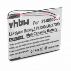 Baterie pro Garmin Nüvi 3400 / 3450 / 3550 / 3750, 1000 mAh