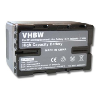 Baterie BP-U60 pro Sony PMW-EX1 / PMW-100 / PXW-X160, 2600 mAh Baterie BP-U60 pro Sony PMW-EX1 / PMW-100 / PXW-X160, 2600 mAh