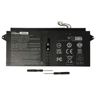 Baterie pro Acer Aspire S7-391, AP12F3J, 4650 mAh