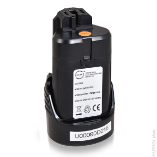Baterie pro Bosch PFM 10.8 LI / PSM 10.8 LI / PSR 10.8 LI-2, 10.8 V, 2.0 Ah