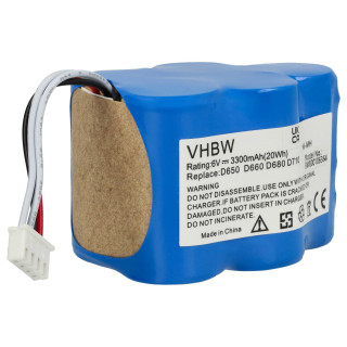 Baterie pro Ecovacs Deebot D66 / D68 / D73, 3300 mAh