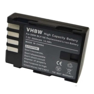 Baterie DMW-BLF19E pro Panasonic Lumix DMC-GH3 / DMC-GH4 / DMC-GH4R, 2000 mAh