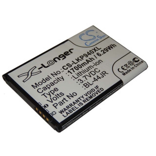 Baterie pro LG Optimus L40 / D160 / K2 / P940 / Prada 3.0, 1700 mAh