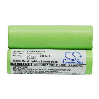 Baterie pro Braun 4510 / Philips Norelco 7610X, 2000 mAh
